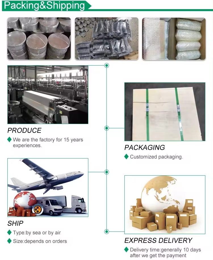 spin pack filters and gaskets for POY FDY spinning(pic1)
