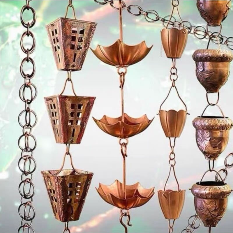 What Is a Rain Chain? A Guide to the Downspout Alternative(pic2)