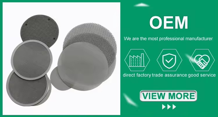 2 10 50 60 80 90 100 150 Micron Stainless Steel Sintered Fiber Felt(pic1)